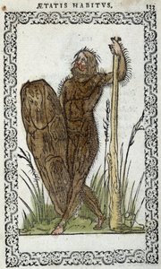 Homme sauvage - in Habits et effigies von Jean Sluperius