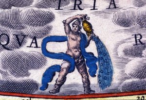 Horoskop: Sternzeichen Wassermann von Unknown artist