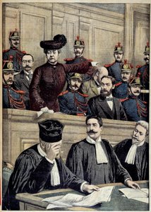Humbert-Fall: Der Prozess gegen Therese Humbert, eine französische Betrügerin, die vorgab, das Erbe eines amerikanischen Millionärs zu sein. 1903
