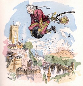 Illustration von Albert Robida in 