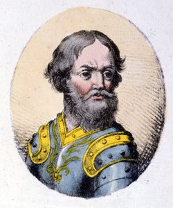 Iwan III. Wassiljewitsch der Große (1440-1505). Großfürst von Moskau und ganz Russland (1462-1505). Gravur aus dem frühen 19. Jahrhundert von Unknown artist