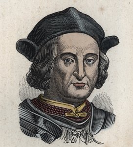 Jacques de Trivulce (Gian Giacomo Trivulzio) italienischer Aristokrat und Condottiere (1440-1518) Marquis de Vigevano, Politiker und Militärmann von Unknown artist