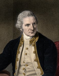 James Cook 1728-1779 - Gravur - 19. Jahrhundert von Unknown artist
