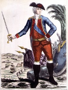Jean-Baptiste Donatien de Vimeur, Graf von Rochambeau (1725-1807), Generalleutnant der königlichen Armee, Kommandeur der französischen Armee in Amerika von Unknown artist