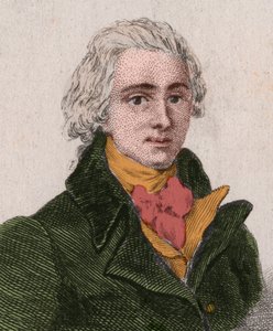 Jean-Pierre-Claris de Florian (1755-1794), Dramatiker, Romanautor, Dichter, französischer Fabeldichter. Gravur von 1876.