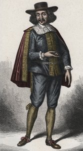 Jean Baptiste Poquelin Molière (1622-1673) von Unknown artist
