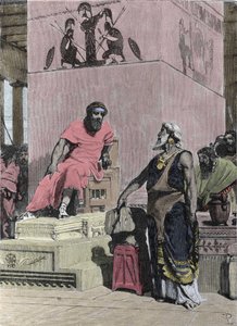 König Tarquinius der Ältere, etruskischer Herkunft von Unknown artist