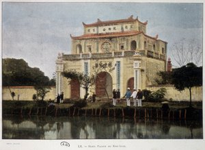 Kinh-Luoc-Pagode (Khin Luoc), Hanoi, ca. 1895 von Unknown artist