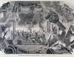 Letzte Szene der Oper Die Trojaner von Hector Berlioz