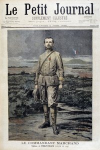 Le commandant Marchand - in „Le petit Journal“ vom 04/06/1899 von Unknown artist