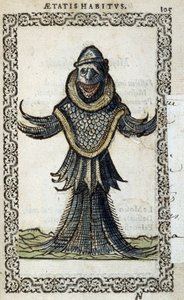 Le monine marin - in „Habits et effigies“ von Jean Sluperius von Unknown artist