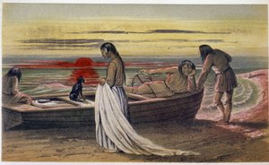 Das Leichentuch - in „Exploration of the Labrador Peninsula“ von Hind, London
