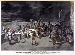 Die Retter: 7. Gemälde des Stücks „Maître d
