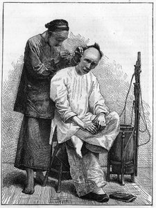 Leben in China im 19. Jahrhundert: Der reisende Barbier