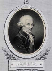 Medallion-Porträt des Musikers Franz Joseph Haydn (1732-1809) von Unknown artist
