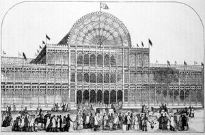 Londoner Internationale Ausstellung 1851 (Kristallpalast im Hyde Park) von Unknown artist