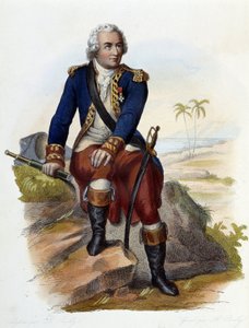 Louis Antoine, Graf von Bougainville (1729-1811), französischer Navigator - in „Le Plutarque français“, ed. Mennechet