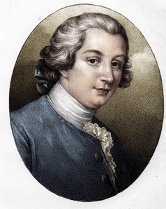 Louis Gresset (1709-1777), französischer Schriftsteller. von Unknown artist