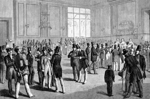 Mittagessen in einer Bar in San Francisco, Kalifornien, 1860 von Unknown artist