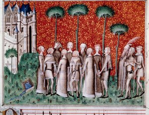 Machaut findet seine Dame