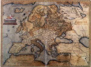 Karte von Europa