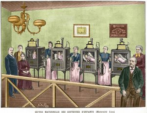 Mutterschaft von Lyon (Gravur des 19. Jahrhunderts) von Unknown artist