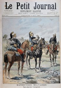Militärmanöver: die Passagiertauben - in „Le Petity Journal“ vom 02.05.1897