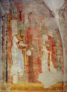 Wandmalereien in der Kirche des Benediktinerklosters Lambach, Oberösterreich
