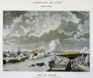 Seeschlacht: Belagerung von Toulon 1793 - in „Die Seeschlachten Napoleons“