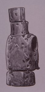 Ned Kellys selbstgemachte Rüstung von Unknown artist