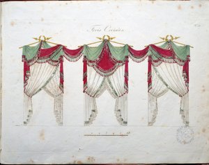 Osmont Tapisserie-Kreuzungsprojekte. Platte von d