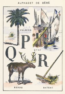 P Q R: Palme, Dock, Rentier, Rechen