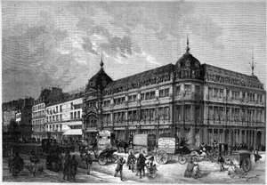 Paris 1872: neue Geschäfte, „Au bon marché“