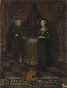 Philipp I., Landgraf von Hessen (1504-1567) und Christine von Sachsen (1505-1549)