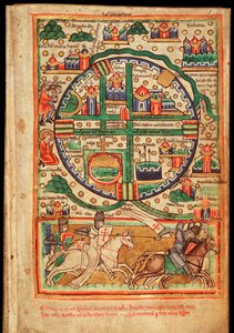 Plan von Jerusalem von Unknown artist