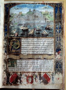 Hafen von Lissabon im 16. Jahrhundert von Unknown artist