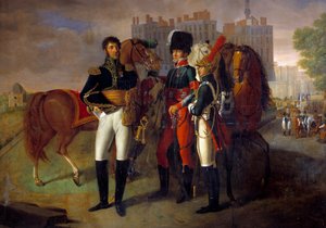 Ganzkörperporträt von La Ronciere, Kommandant der Kavallerieschule von Saint Germain von Unknown artist