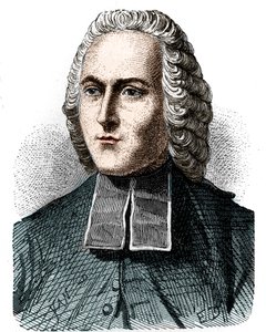 Porträt von Abbé Jean Antoine Nollet (1700-1770), französischer Physiker - in „Album de la Science; berühmte Wissenschaftler; Große Entdeckungen“ 1896. von Unknown artist