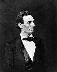 Porträt von Abraham Lincoln, amerikanischer Staatsmann (1809-1865) von Unknown artist