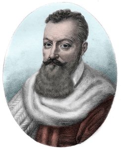 Porträt von Achilles de Harlay, erster Präsident des Parlaments von Paris von Unknown artist