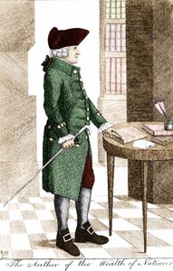 Porträt von Adam Smith (1723 - 1790), schottischer Philosoph und Ökonom von Unknown artist