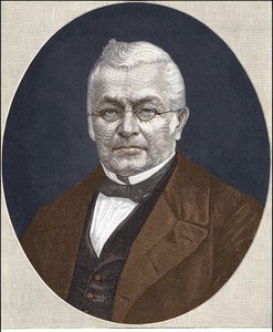Porträt von Adolphe Thiers - Farbdruck