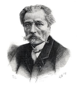 Porträt von Aime Millet, französischer Bildhauer, Graveur, Medailleur und Maler (1819-1891) von Unknown artist