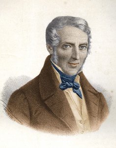 Porträt von Alessandro Manzoni, italienischer Schriftsteller (1785 - 1873) von Unknown artist