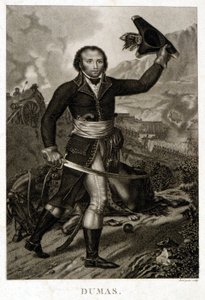 Porträt von Alexandre Davy Dumas (1762-1806), Vater von Alexandre Dumas Vater