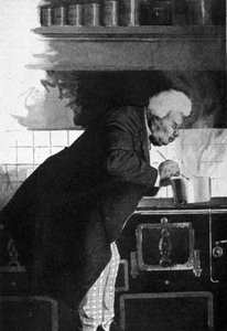 Porträt von Alexandre Dumas Vater (1802 - 1870) in den Öfen