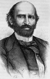 Porträt von Alexandre Glais-Bizoin (1800 - 1877). Gravur aus dem späten 19. Jahrhundert in „Histoire de France“ von H. Martin von Unknown artist