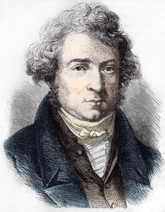 Porträt von André Marie Ampère (1775 - 1836), französischer Physiker