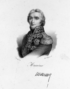 Porträt von André Massena (1756 - 1817), Marschall von Frankreich.