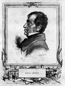 Porträt von Andre Marie Ampere (1775-1836), französischer Physiker von Unknown artist